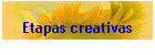 Etapas creativas